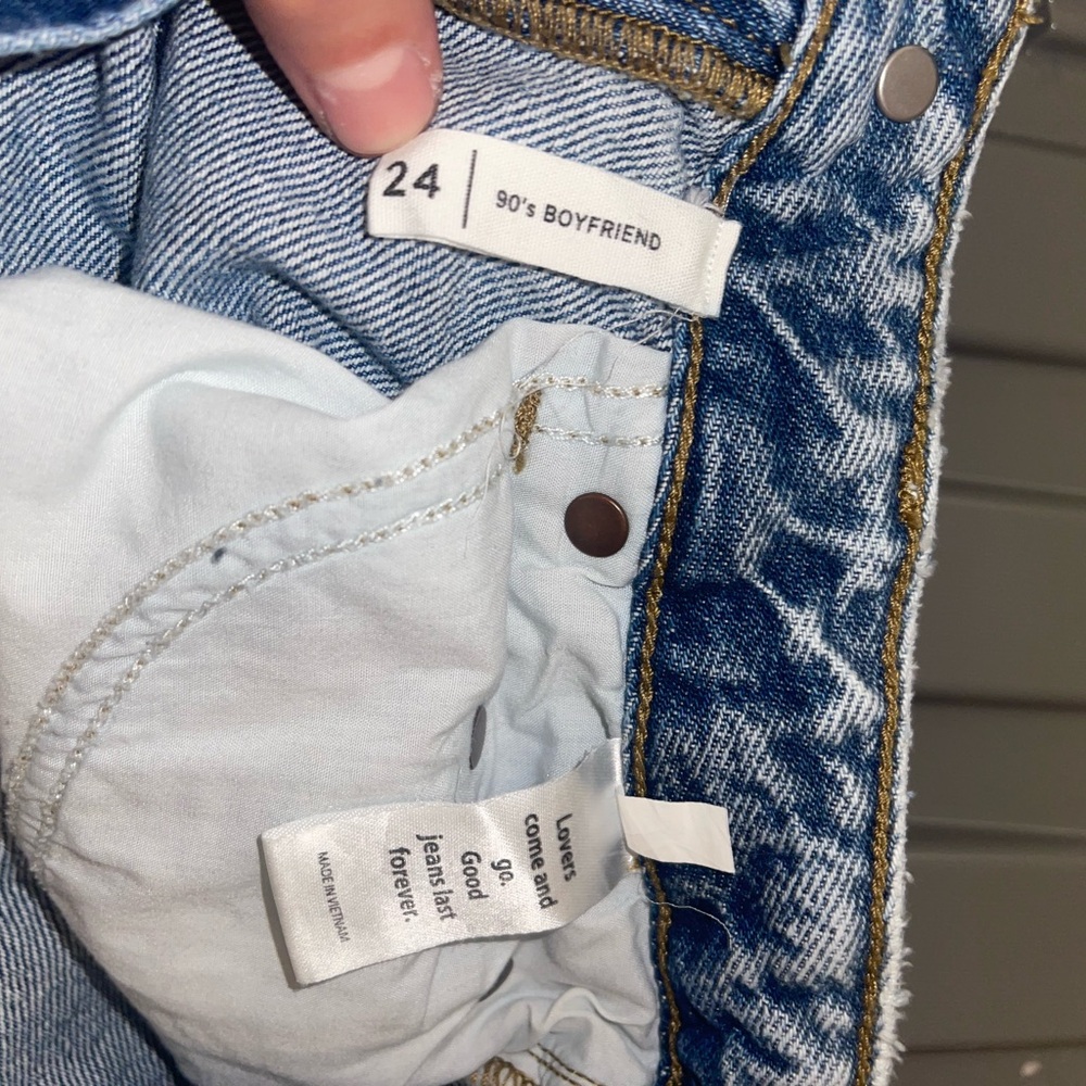 PACSUN 90's Boyfriend Blue Jeans